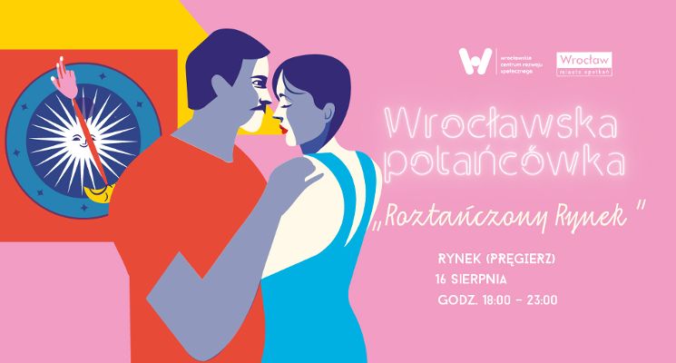 Plakat Wrocławska potańcówka – Roztańczony Rynek