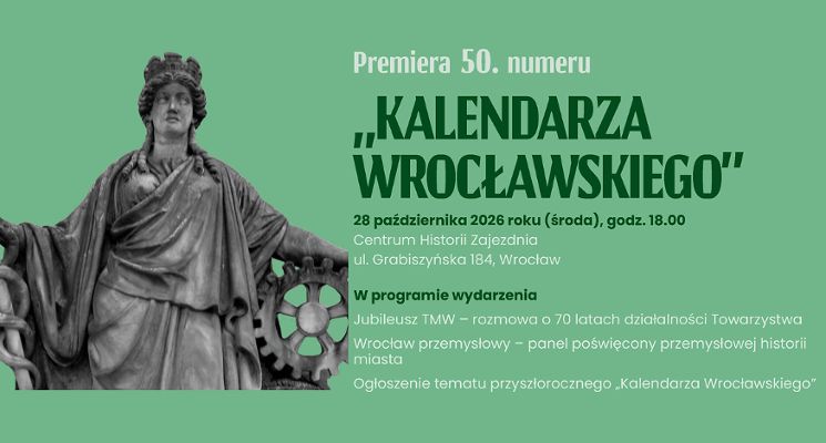 Plakat Premiera „Kalendarza Wrocławskiego 2026”