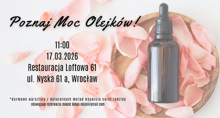 Plakat Odkryj Magię Olejków Eterycznych!