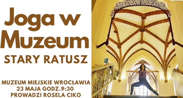 Plakat Joga w Muzeum - Stary Ratusz