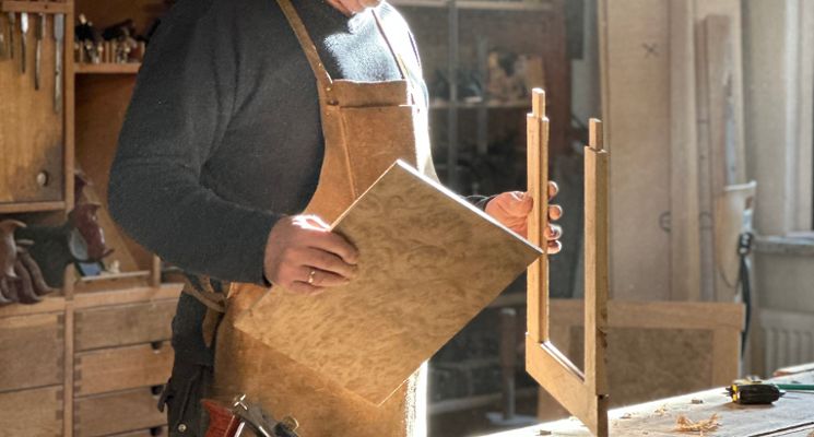 Plakat Kurs stolarski w 2026 r. w Bensari Workshop