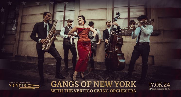 Plakat Gangs of New York with the Vertigo Swing Orchestra