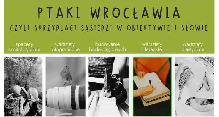 Plakat Warsztaty literackie dla dzieci z opiekunami