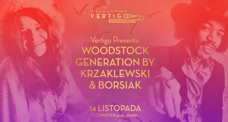 Plakat Woodstock Generation by Krzaklewski & Borsiak
