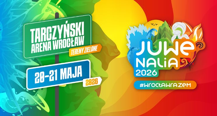 Plakat Juwenalia 2026 #WrocławRazem