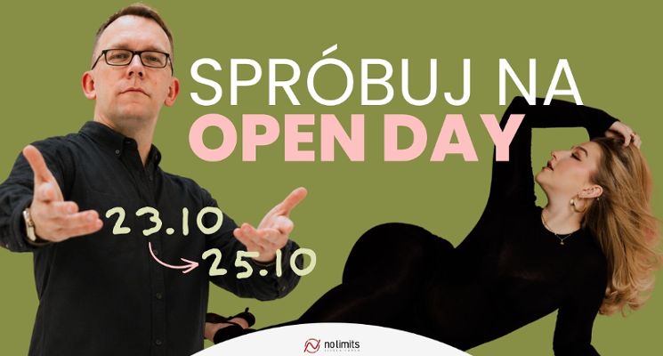 Plakat Jesienny OPEN DAY w No Limits