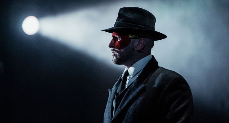 Plakat Mock. Czarna burleska