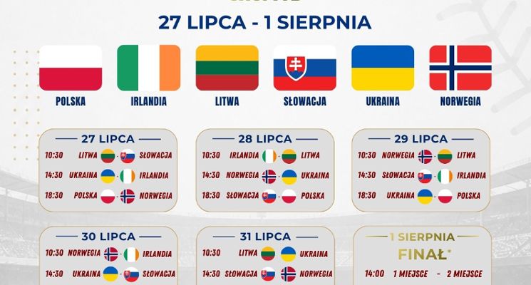 Plakat Mistrzostwa Europy w Baseballu - Grupa B