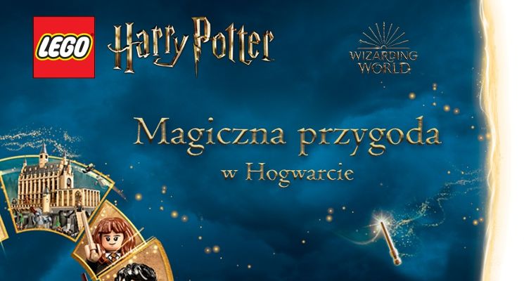 Plakat Czarodziejski weekend z LEGO® Harry Potter™ w CH Korona