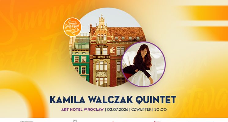 Plakat VSJF: Kamila Walczak Quintet