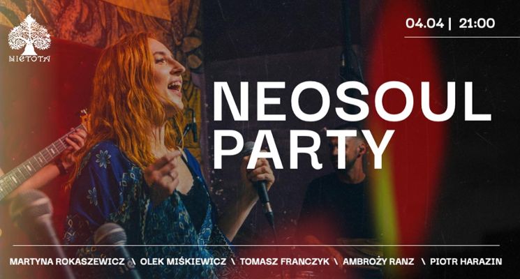 Plakat NEOSOUL PARTY | Nietota
