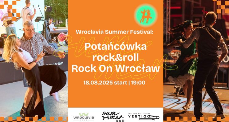 Plakat Step by step: Rock&Roll | Rock on Wrocław [Wroclavia Summer Festival]