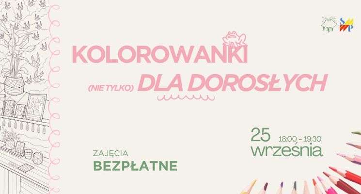 Plakat Kolorowanki (nie tylko) dla dorosłych