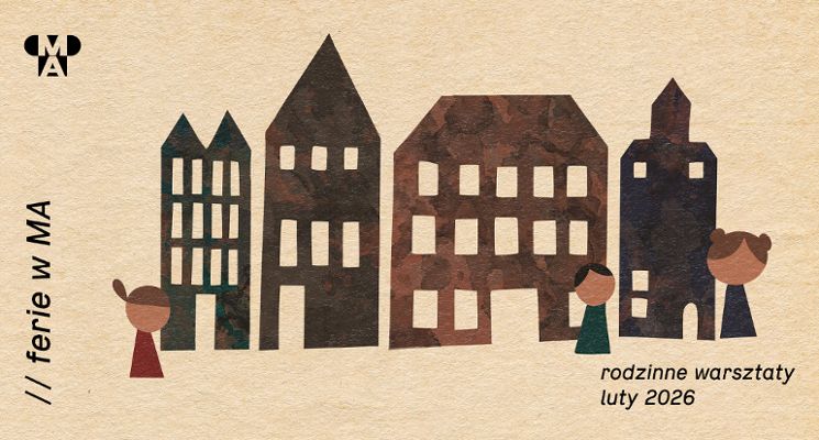 Plakat Ferie zimowe w Muzeum Architektury we Wrocławiu