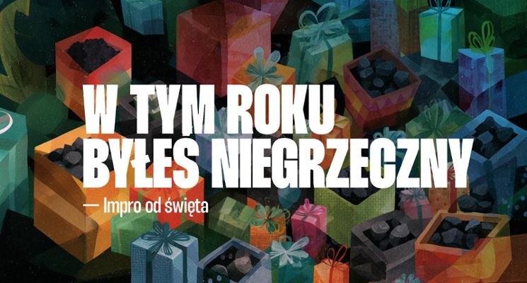 Plakat W tym roku byłeś niegrzeczny [18+] – świąteczne impro