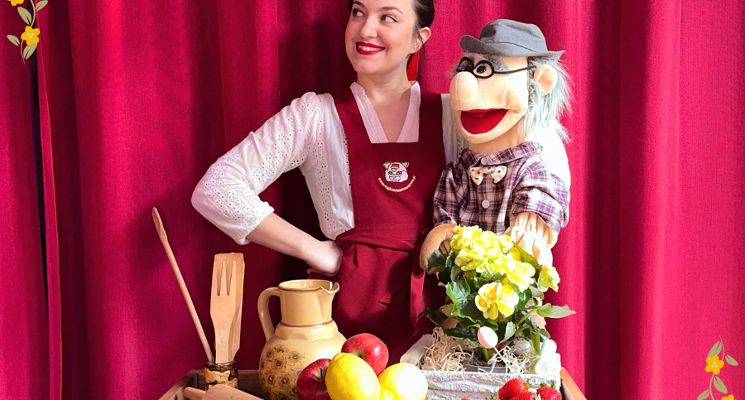 Plakat Dzień Dziecka| "Gąska Zuzia"| Interaktywny spektakl dla najmłodszych od 1 ROKU ŻYCIA