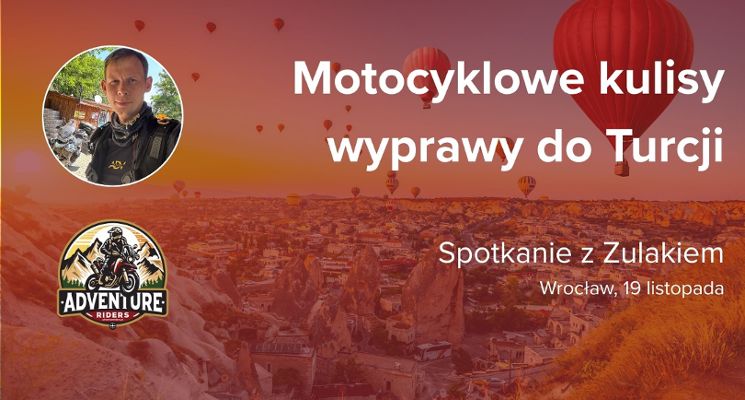Plakat Motocyklowe kulisy wyprawy do Turcji