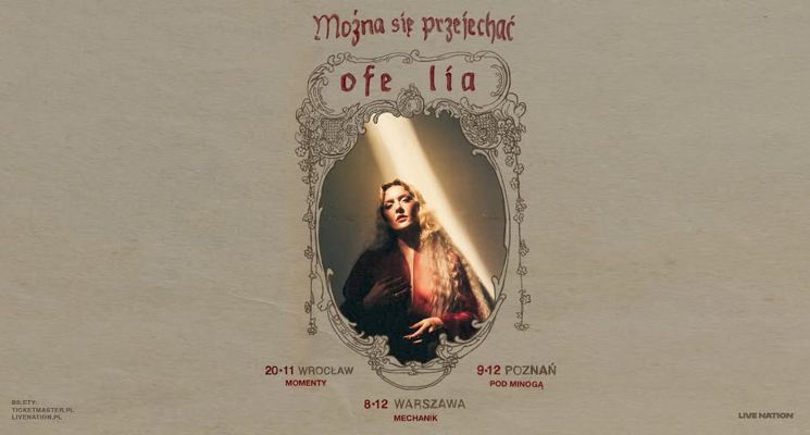 Plakat Ofelia – Official Event, 20.11.2026, Momenty, Wrocław