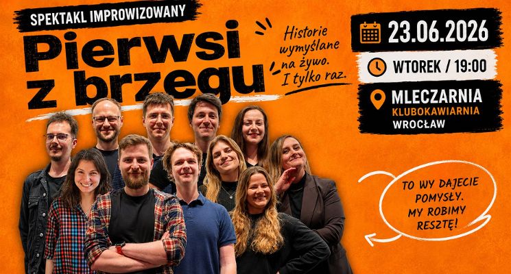 Plakat Komedia improwizowana na Dzień Taty - Pierwsi z brzegu
