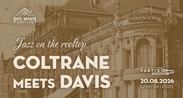Plakat Jazz On The Rooftop: Coltrane meets Davis
