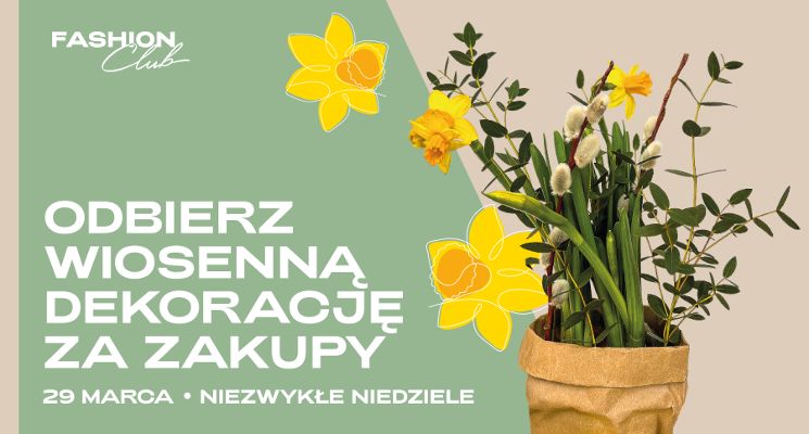 Plakat Wielkie poszukiwanie zajączków we Wrocław Fashion Outlet