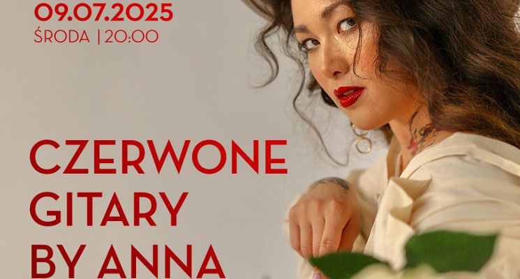 Plakat Czerwone Gitary by Anna Nguyen