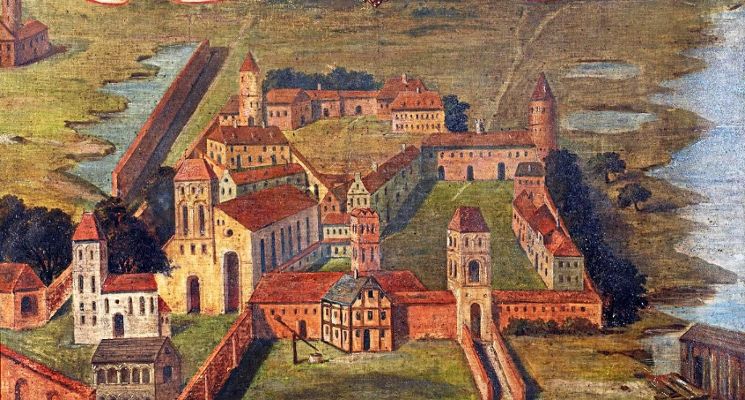 Plakat Ołbin - zapomniane opactwo i wrocławski Hogwart - spacer z przewodnikiem