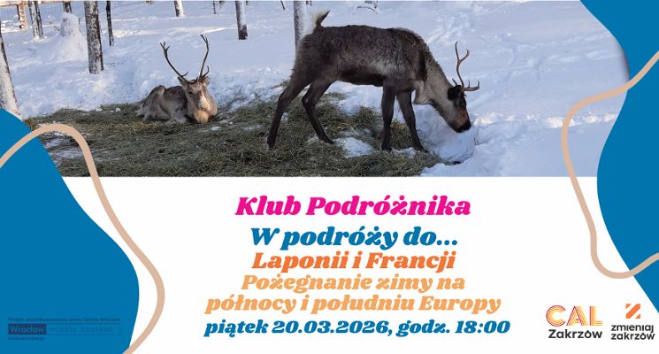 Plakat Spotkanie Klubu Podróżnika