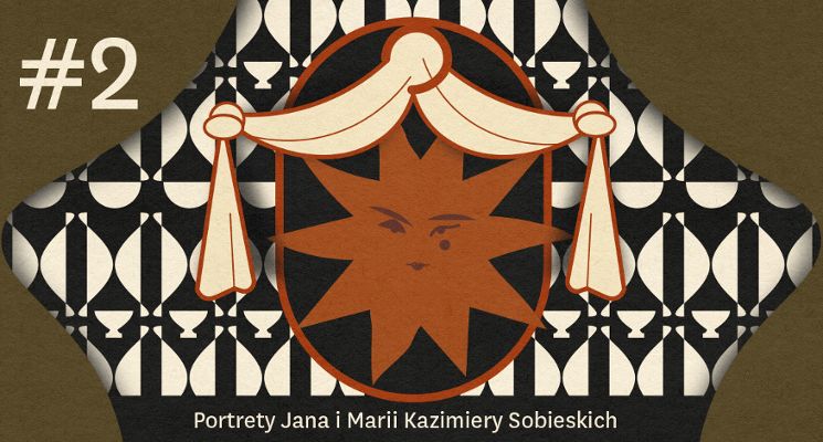 Plakat Listy, alkowa i korona, czyli barwne przypadki ich królewskich mości | Oprowadzanie po wystawie