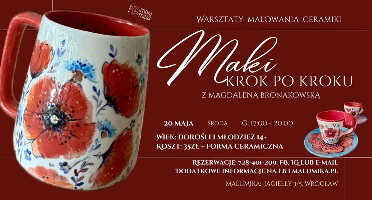 Plakat MAKI - MALOWANIE KROK PO KROKU