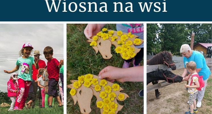 Plakat Wiosna na wsi