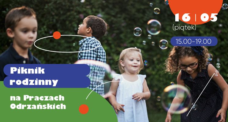 Plakat Piknik rodzinny na Praczach Odrzańskich