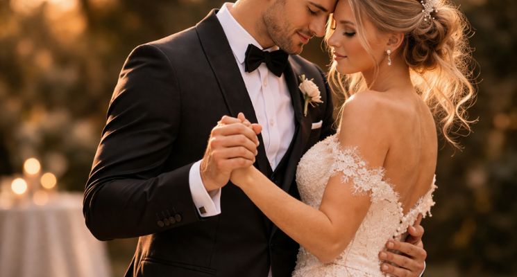 Plakat Pierwszy taniec bez stresu - warsztaty taneczne dla par