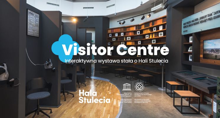 Plakat Visitor Centre Hali Stulecia [Noc Muzeów 2025]