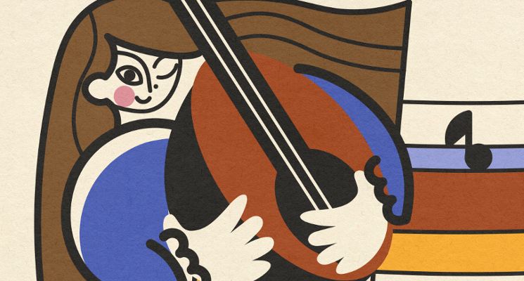 Plakat „Nutki z Królestwa Muzyki – Urodziny Piosenki”