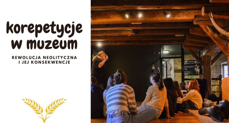 Plakat Oprowadzanie tematyczne w Muzeum Archeologicznym dla dzieci (kl. IV-V)