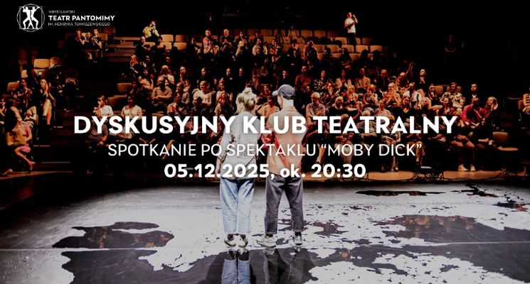 Plakat Dyskusyjny Klub Teatralny