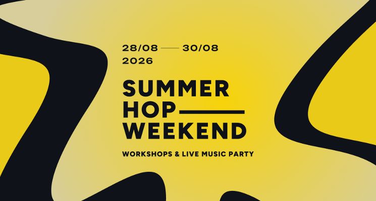 Plakat Summer Hop Weekend 2026 - warsztaty