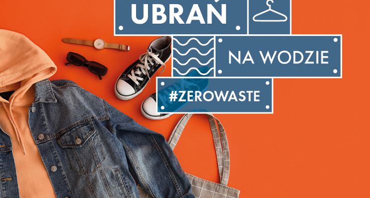 Plakat Wymiana ubrań #zerowaste w Odra Centrum