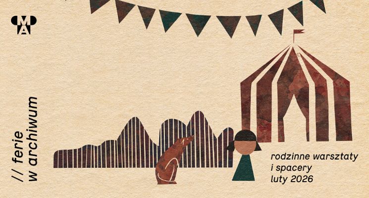 Plakat Ferie w Archiwum Budowlanym Wrocławia