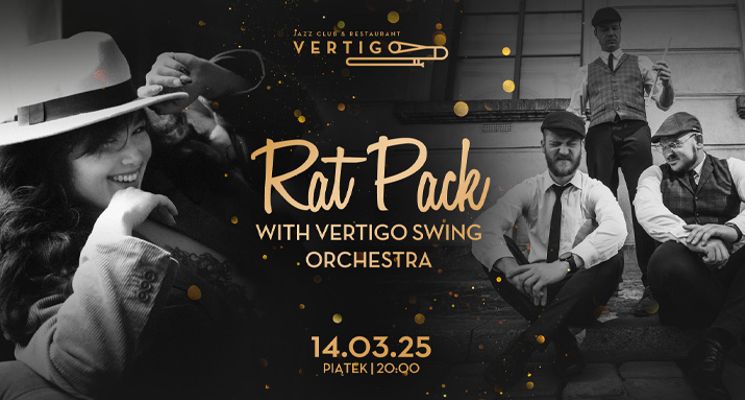 Plakat Rat Pack with Vertigo Swing Orchestra