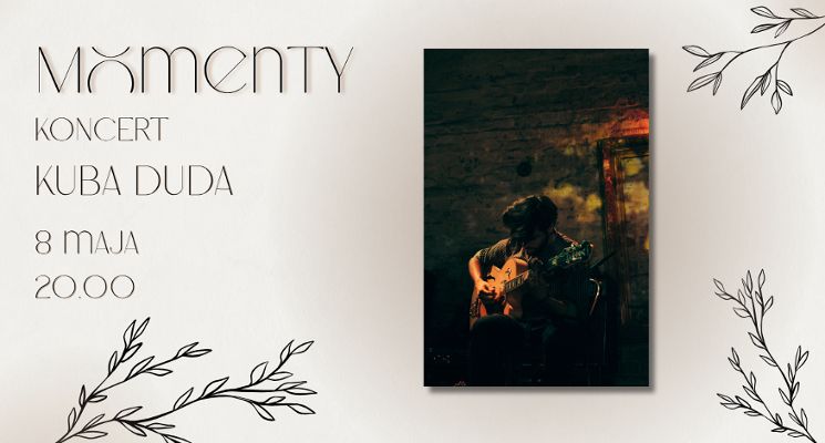 Plakat Kuba Duda | instrumentalny wieczór | Momenty