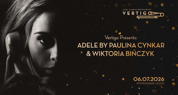 Plakat Adele by Paulina Cynkar & Wiktoria Bińczyk