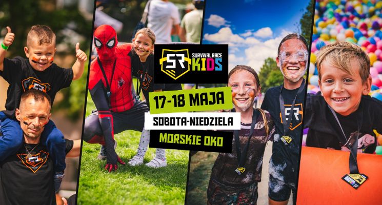 Plakat Survival Race KIDS – Wrocław 2025