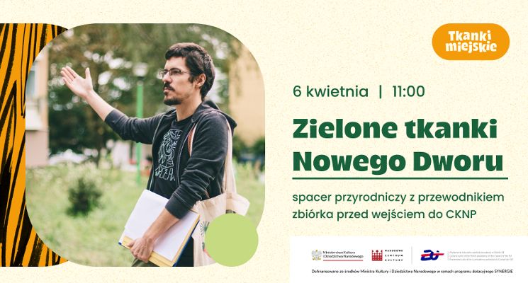 Plakat Spacer przyrodniczy z przewodnikiem