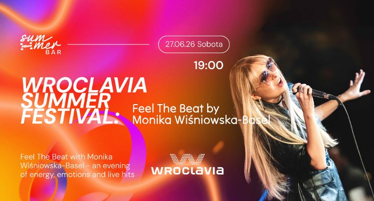 Plakat Wroclavia Summer Festival: Feel The Beat by Monika Wiśniowska - Basel