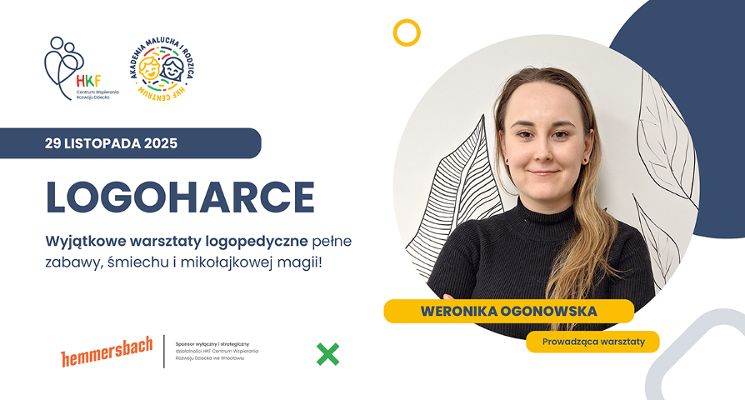 Plakat MIKOŁAJKOWE LOGOHARCE zajęcia dla dziecka i rodzica