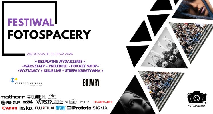 Plakat Festiwal Fotospacery