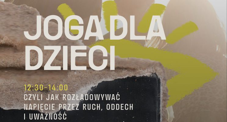 Plakat JOGA UWAŻNOŚCI dla dzieci