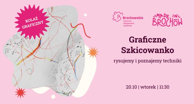 Plakat Graficzne szkicowanko [bezpłatne warsztaty]